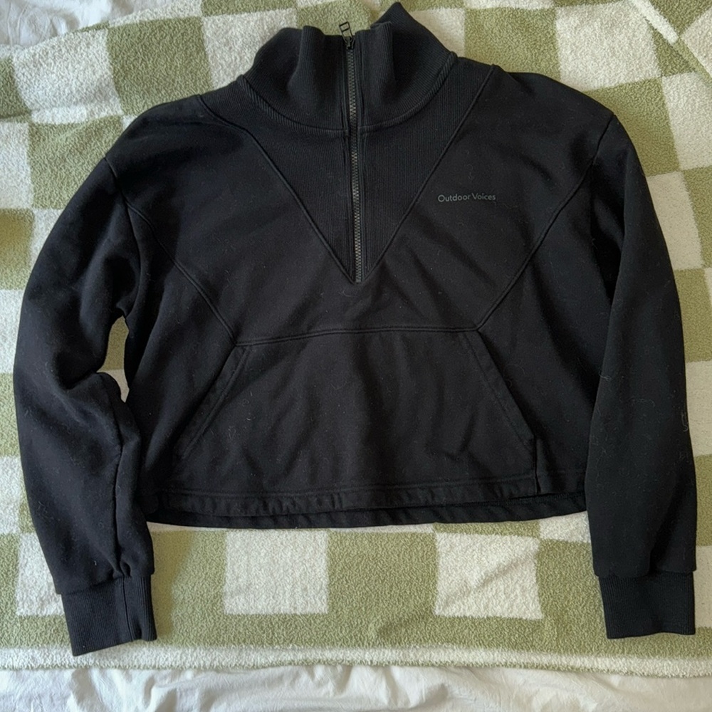 Outdoor Voices 1/4 Zip Crewneck